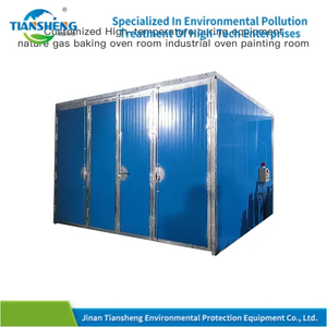 Eco-Oriented Electric Spray Booth for High-Temp Paint Curing Applications