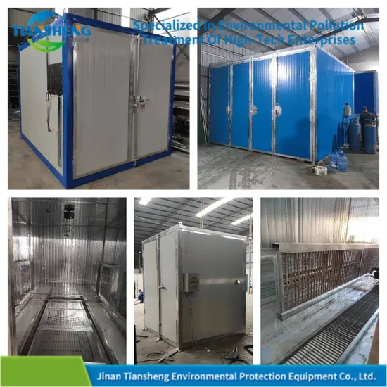 Green Technology Spray Oven with Electric Heating for High-Temp Paint Curing
