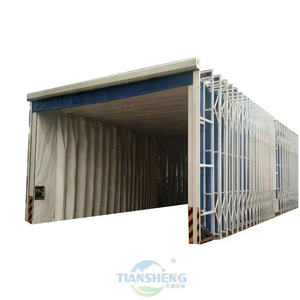 Collapsible Retractable PVC Portable Mobile Train Paint Booth