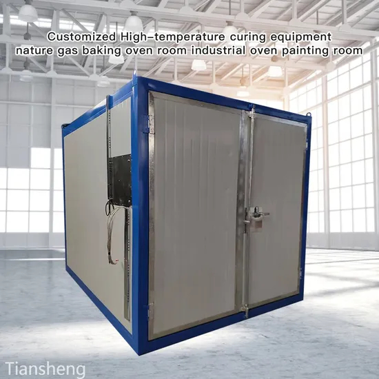 Personalized High-Temperature Curing Chamber Incorporating Natural Gas Baking for Industrial Paint Booth