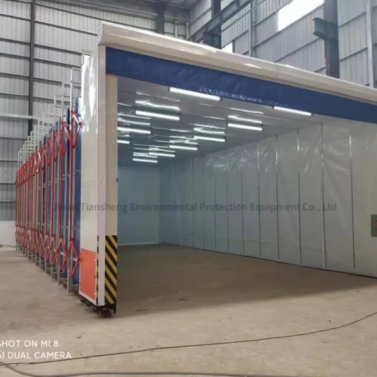 Spraying and Dusting Environmentally Friendly Folding and Movable Telescopic Room