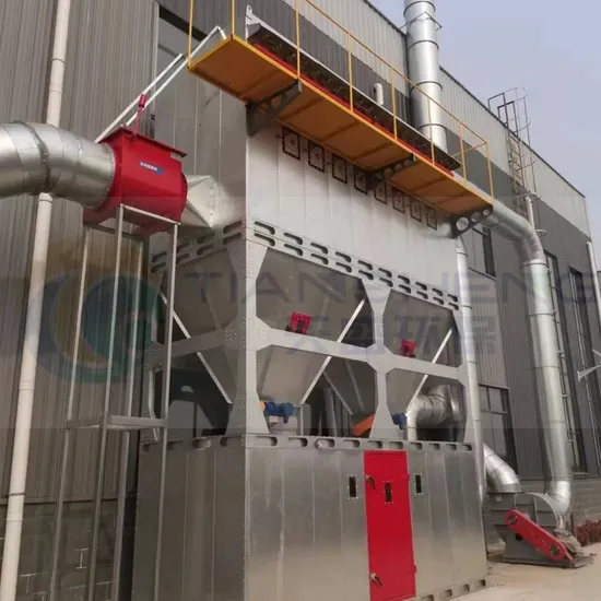 Industrial Central Air Filtration System Pulse Jet Clean Cartridge Dust Collector Equipment with Low Price