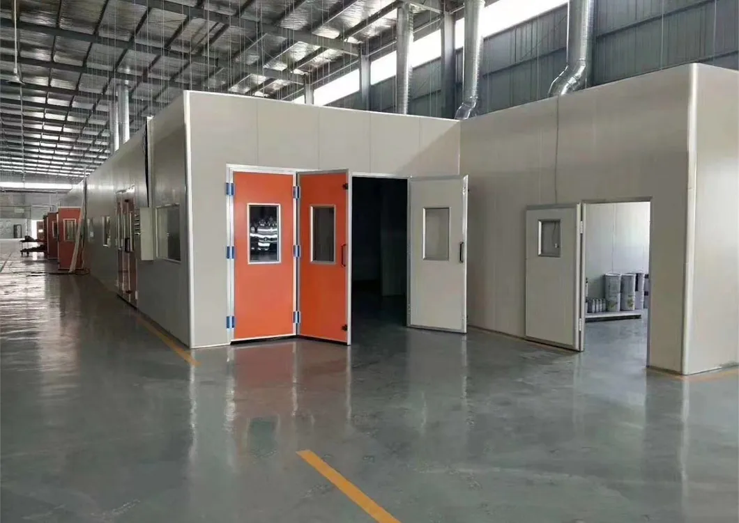 Chinese Supplier CE Approved Spray Paint Booth for Wood or Furniture