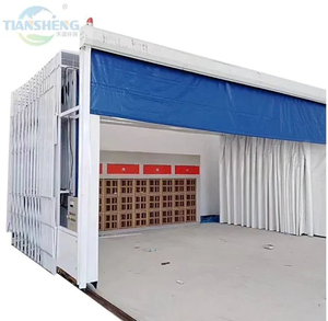 Flexibility Mobile Collapsible Retractable Spray Paint Booth for Industry