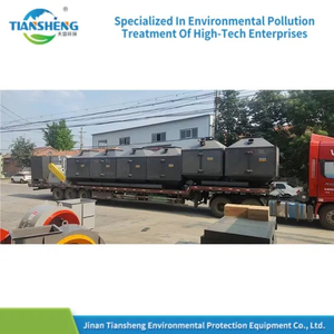 Furniture Factory Spray Line Waste Gas Catalytic Combustion Treatment Equipment