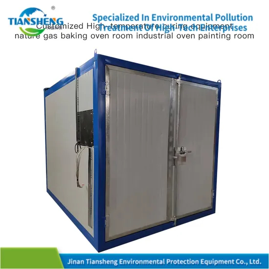 Green-Powered Heating Chamber for Spraying and High-Temperature Paint Drying