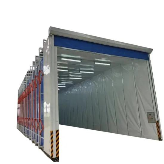 Retractable Waterproof Spray Paint Booth Mobile Telescopic Painting Chamber Ts-Ydpq