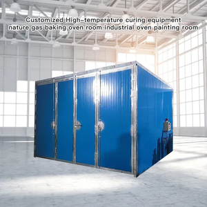 Eco-Friendly Electric Spray Chamber for High-Temp Paint Drying and Application