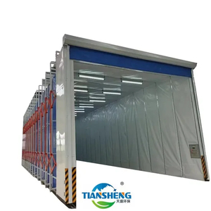Telescopic Diesel Spray Booth