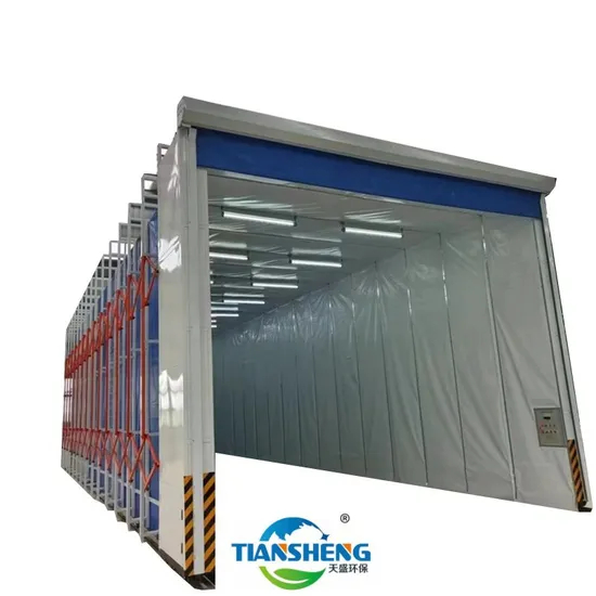 Telescopic Diesel Spray Booth