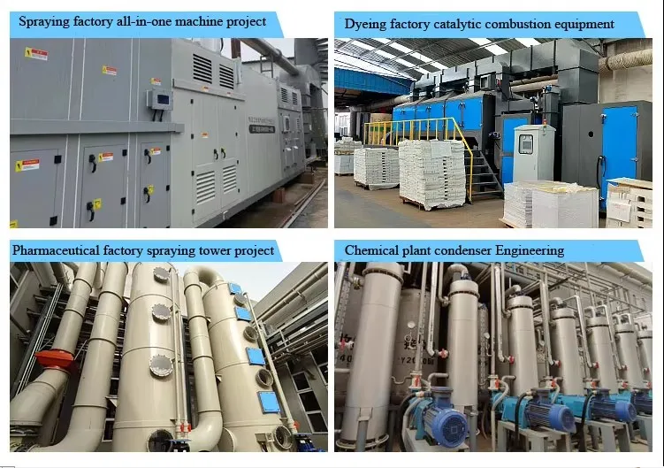 High Efficiency Catalytic Combustion Integrated Environmental Protection Equipment Industrial Voc Organic Waste Gas Treatment