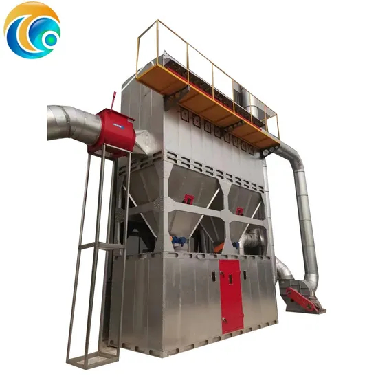 Central Dust Collection System for Timber Work Wood Industrial Central Purification Dust Air Filtration System Dust Collection Dry Grinding System