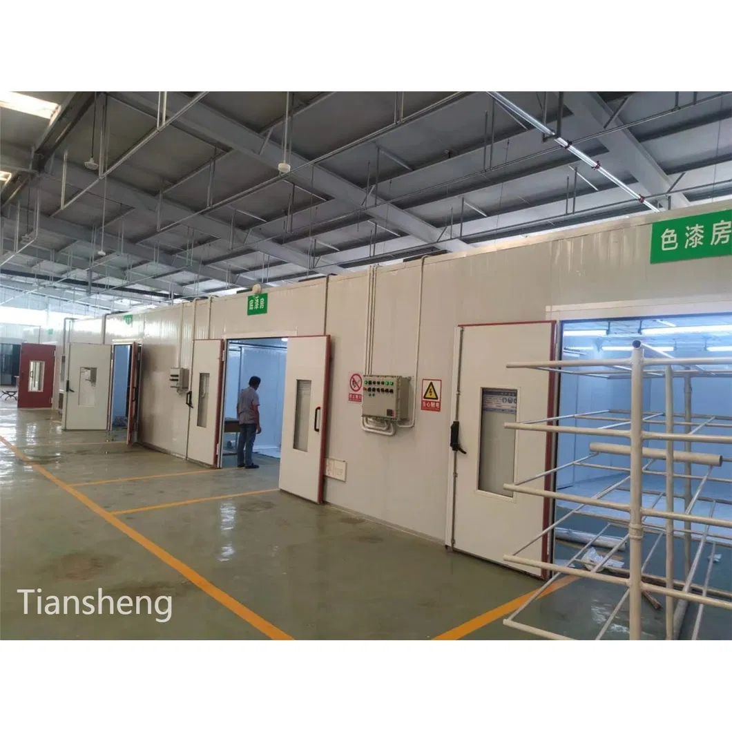 Factory Price Water Curtain Spray Booth Painting Room for Furniture