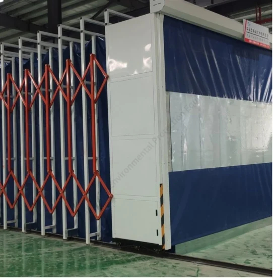 Customized Telescopic Painting Spray Booth with Dry Cabinet Expansion Foldable Paint Oven Retractable Room