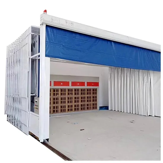 Large Retractable Car Paint Booth Cabin Portable Spray Booth Painting with Filter System
