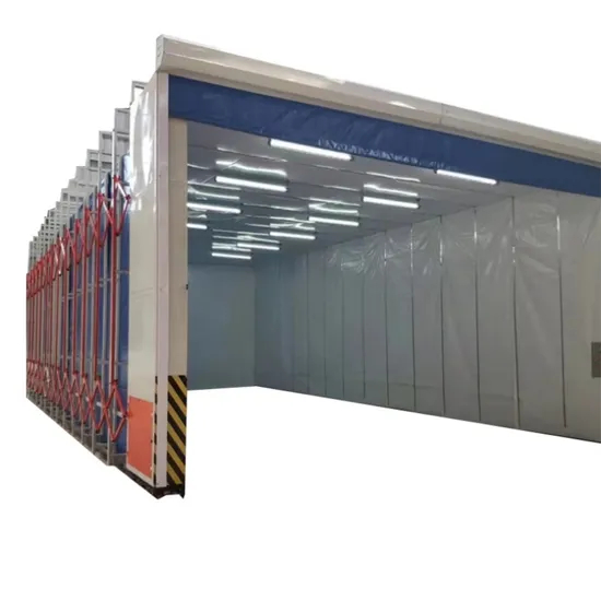Customized Retractable Mobile Telescopic Spray Booth Spray Car Painting Room