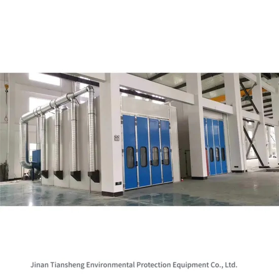 Furniture Spray Booth with Dust Collect Workshop Standard Size Furniture Paint Booth