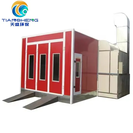 China Factory Good Quality Spray Booth Customized Size Car Paint Room 24kw Electric Infrared Heating Car Paint Booth