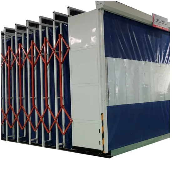 Customized 6.5m Long Telescopic Spray Painting Booth with CE