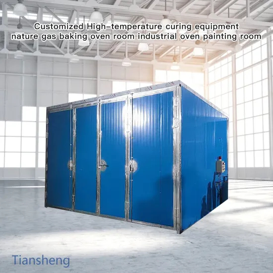 Customized Natural Gas Baking Chamber for High-Temperature Industrial Oven Room and Painting