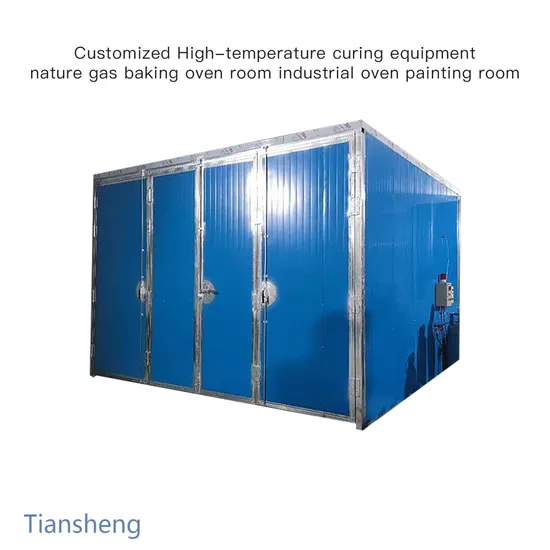 Personalized High-Temp Curing Facility with Natural Gas Baking Oven for Industrial Paint Booth