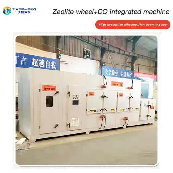 Industrial Waste Gas Abatement Equipment, Featuring Zeolite Runner Catalytic Combustion & Rco Molecular Sieve Integration