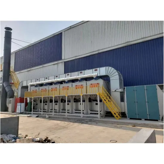 New Product Exhaust Gas Treatment Vocs Organic Waste Gas Heat Storage Rco Catalytic Combustion Gas Treatment Equipment
