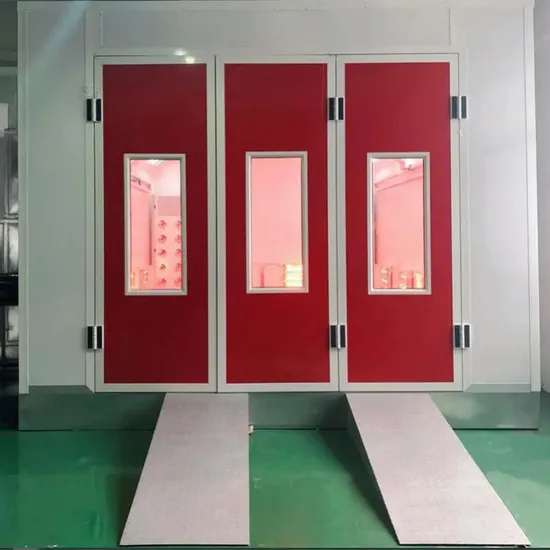 2024 CE Car Paint Booth Luxurious Automotive Spray Painting and Baking Oven Spray Booth Spray Tan Extraction Booth