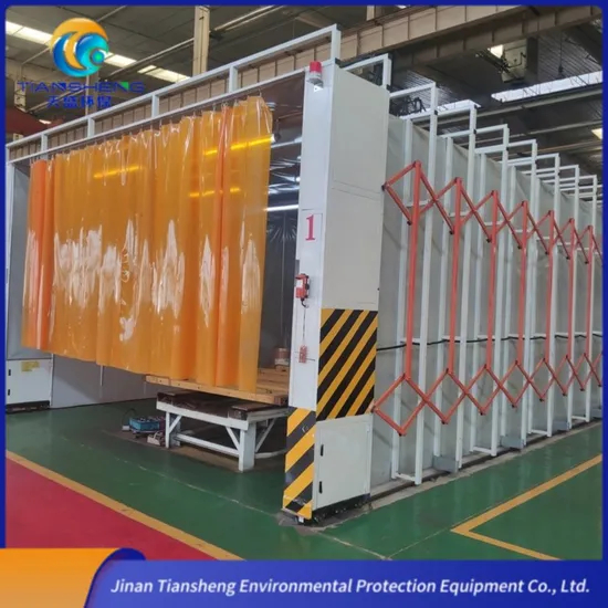 Customized Auto Open Face Retractable Portable Telescopic Paint Booth Spray Booth Ts-Ydpq