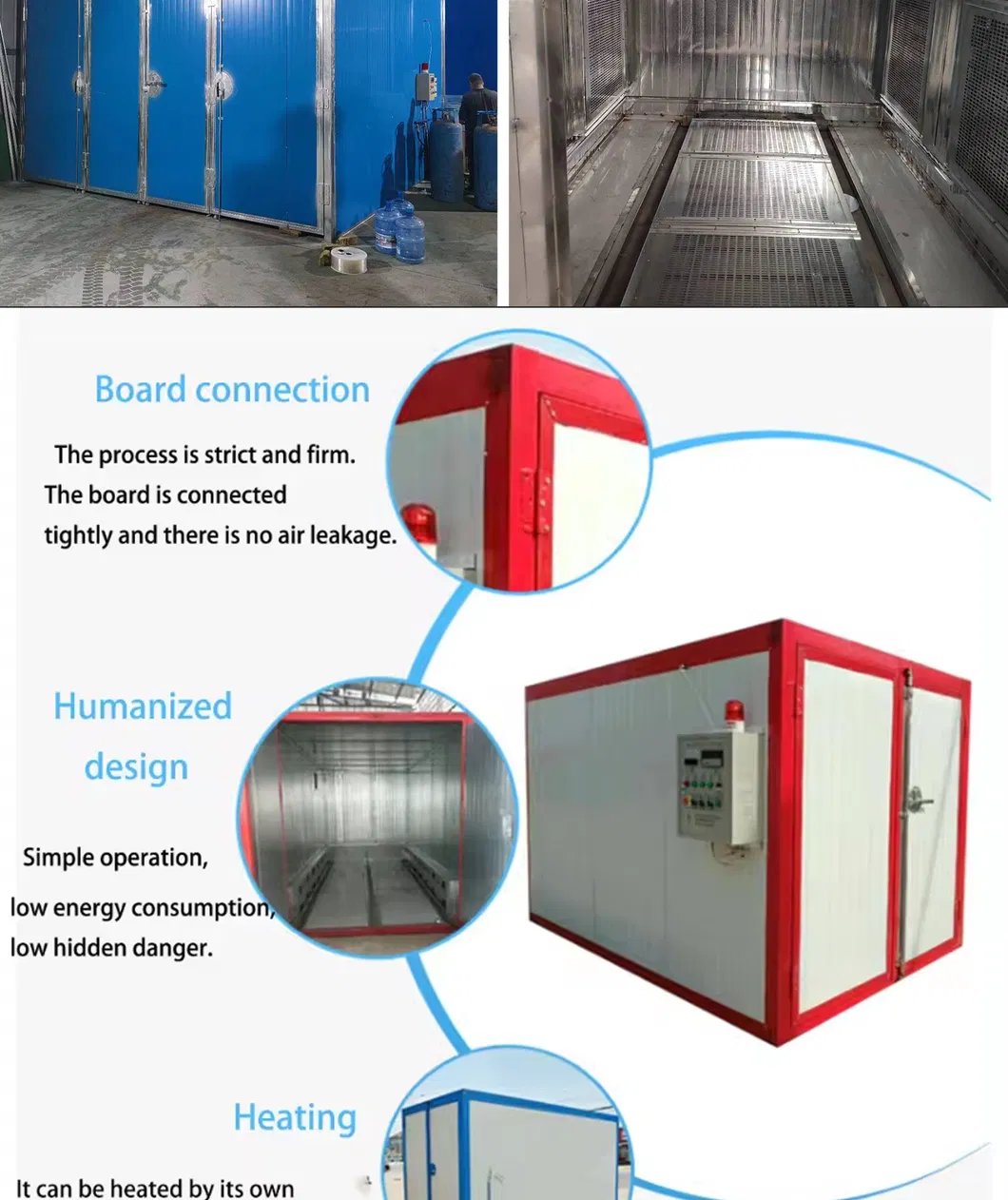 Reliable and Easy to Operate Powder Coating Batch Oven with Custom Settings