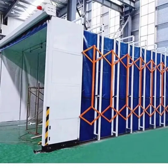 Auto Paint Oven Telescopic Room Removable Retractable Paint Room Mobile Spray Booth
