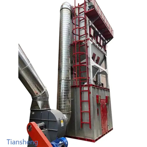 Factory Furniture Collection System Large Volume Paper Galvanized Steel Dust Extractor