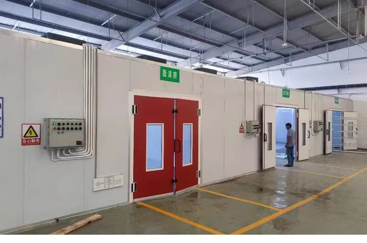 Furniture Metal Painting Machinery Spray Room