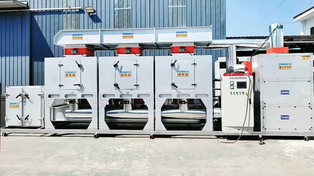 Activated Carbon Adsorption Desorption Catalytic Combustion Equipment