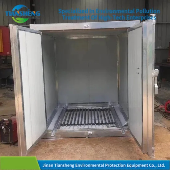 Sustainable Spray Chamber with Electric Heating for High-Temp Paint Drying