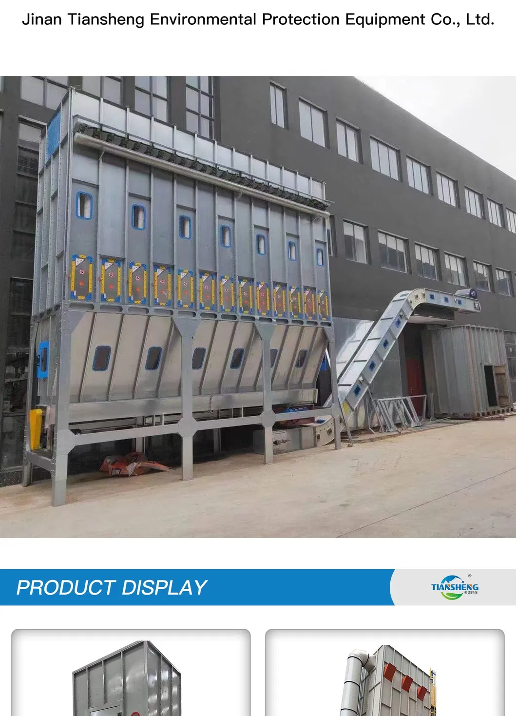 Industrial Woodworking Dust Collector for Sale Central Dedusting System Environmental Technology Company Dust Collector Cyclone Dust Separator