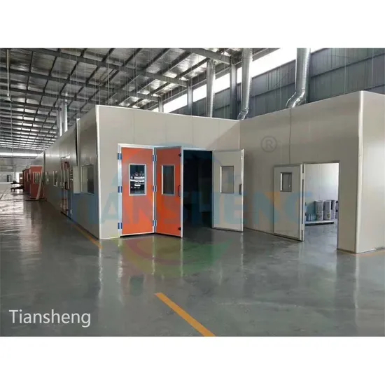 CE Furniture Wood Door Spray Bake Paint Booth / Painting Room