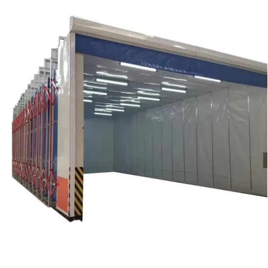 Customized Wholesale Price Temporary Retractable Paint Booth OEM High Quality