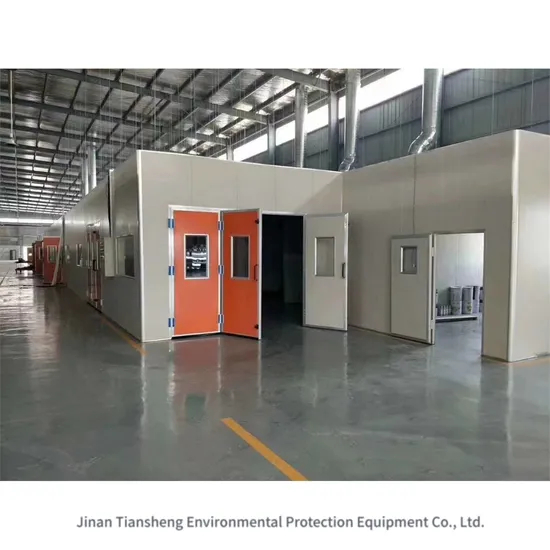 Customized Furniture Spray Booth with Drying Room and Painting Room