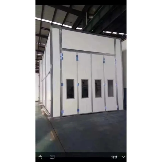 Hot Sell Semi-Down-Draft Economical Automotive Spray Booth/Car Painting Room/ CE Approved Furniture Spray Booth Paint Booth
