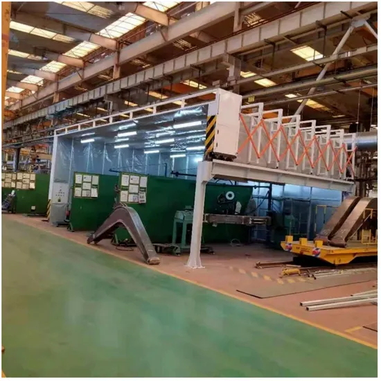 Movable Telescopic Painting Booth Spray Room