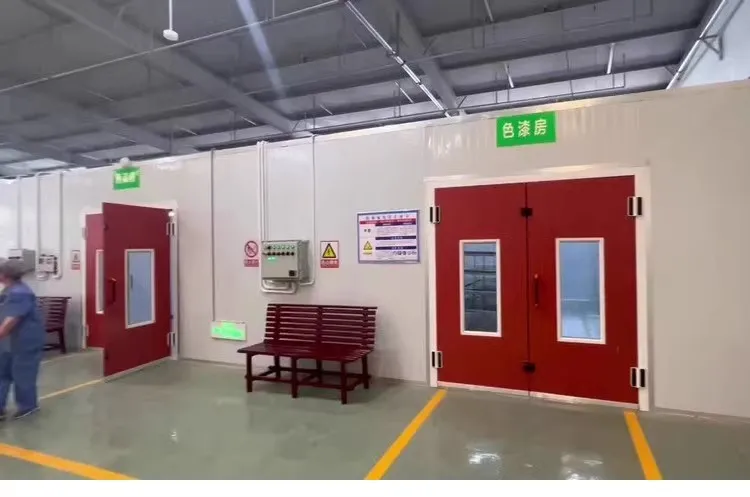 CE Furniture Wood Door Spray Bake Paint Booth / Painting Room
