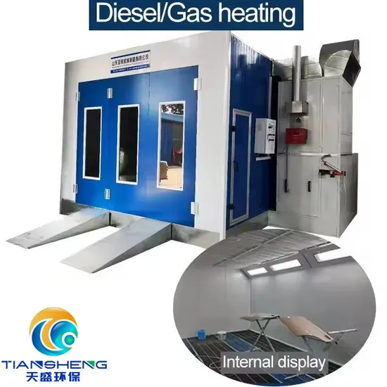 Diesel Heating Car Spray Booths Paint Booth for Cars Auto Painting Oven Spray Booth Car Painting Price