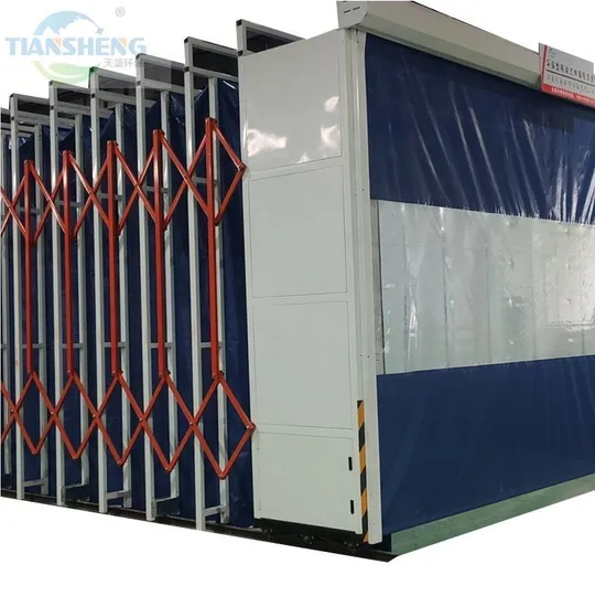 Best Price Retractable Inflatable Waterproof Spray Paint Booth Environmentally Friendly Telescopic Car Paint Booth