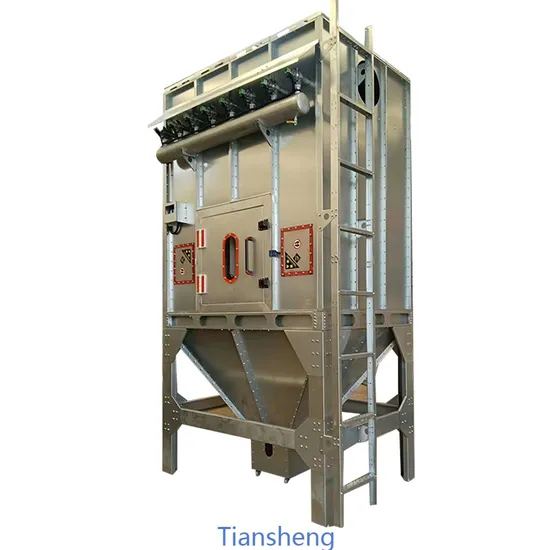 Manual Decent Container Boiler Bag Filter Industrial Dust Collector
