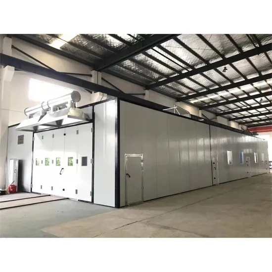 Customized Furniture Spray Paint Booth for Wooding or Furniture