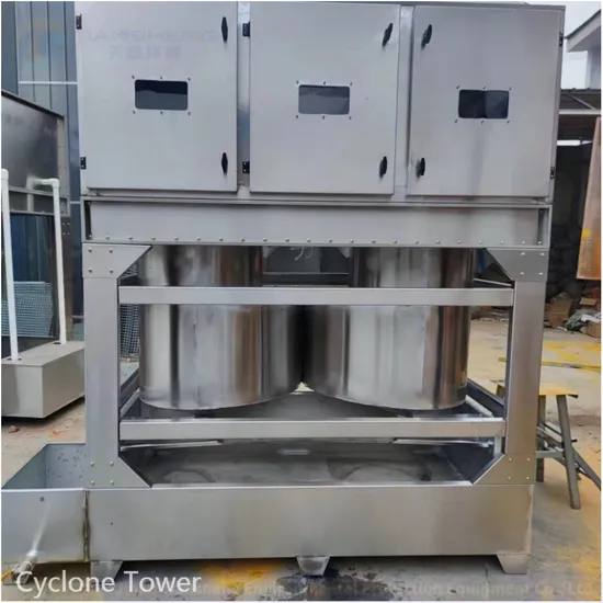 Dust Removal System, Cyclone Spray Tower, Biomass Dust Collector, Removal of Black Smoke, Flue Gas, Tar Odor, Spray Tower