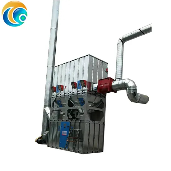 Dry Central Filter Bag Multi Cyclone Collector Dust Extraction System