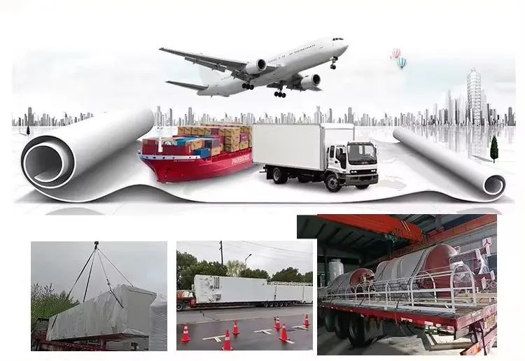 Dust Extraction System Cyclone Spray Tower Dust Removal of Black Smoke Fume Tar Odor From Biomass Boiler 6000m3/H