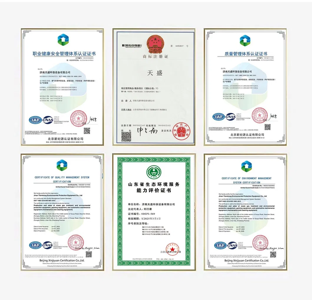 Dust Collection and Equipment Smoke Removal Air Purification Treatment Tower Machine Waste Gas Voc Treatment